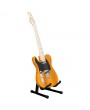 Glarry Collapsible Portable Single Type A Electric Guitar Stand Electric Bass Stand Wooden Guitar Stand