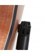 Glarry Foldable Guitar Electric Guitar Stand Floor Rack Holder Golden
