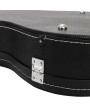 [US-W]Glarry High Grade Electric Bass Microgroove Hard Case Black