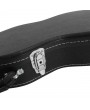 Glarry ST High Grade Electric Guitar Hard Case Microgroove Flat Surface Black