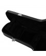 Glarry ST High Grade Electric Guitar Hard Case Microgroove Flat Surface Straight Flange Black