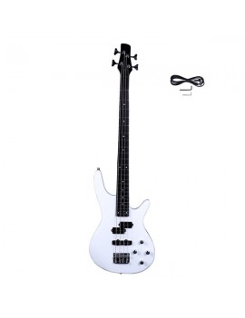 Exquisite Stylish IB Bass with Power Line and Wrench Tool White