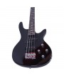 Exquisite Stylish IB Bass with Power Line and Wrench Tool Black